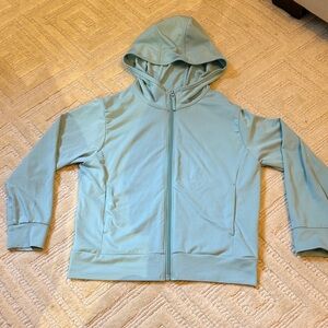 Uniqlo Kids Sky Blue Zip-Up Hoodie